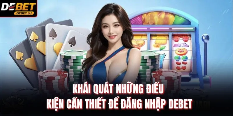 Khái quát những điều kiện cần thiết để đăng nhập Debet